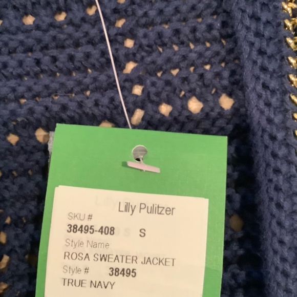 LILLY PULITZER SWEATER JACKET - Picture 5 of 5